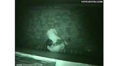 Spy cam catches couple having public sex Thumb