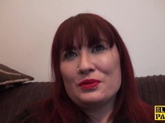 Busty british redhead dominated with roughsex Thumb