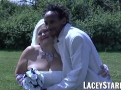 LACEYSTARR - Granny bride fed with cum after BBC pounding Thumb