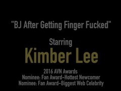 Cum Hungry Kimber Lee Gets Her Warm Mouth Fucked! Thumb