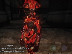skyrim Female monster Flame Atronach porn Thumb