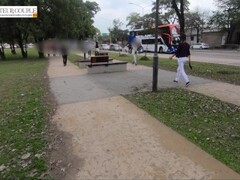 SWAmateurCouple - GIRL IS PICKED UP IN PUBLIC BY AGENT AT THE PARK Thumb