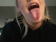 long tongue drool porn Thumb
