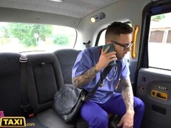 Female Fake Taxi Billie Star having hardcore sex with a male nurse Thumb