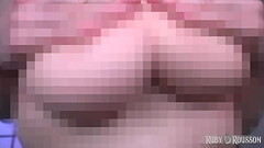 PREVIEW: Pixilated Mindless Slave to Busty Goddess - Oily Tits Tease and Pixilated Mind Fuck Thumb