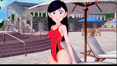 Violet Parr bikini footjob and blowjob POV | The Incredibles | Short (watch the full version on RED and extra scenes on premium) Thumb